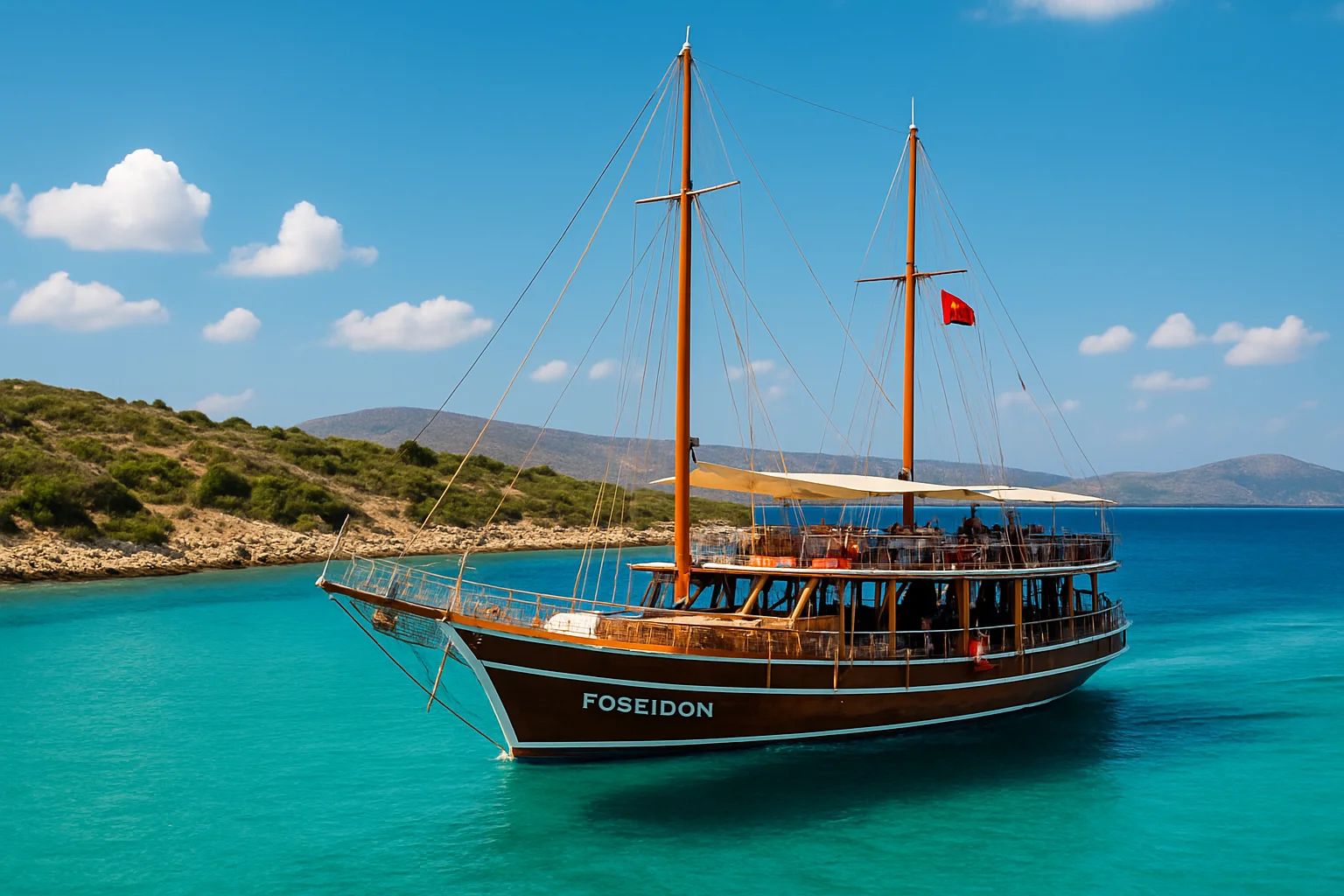 Çeşme Poseidon Tekne Turu | Cesme Boat Tour by Poseidon