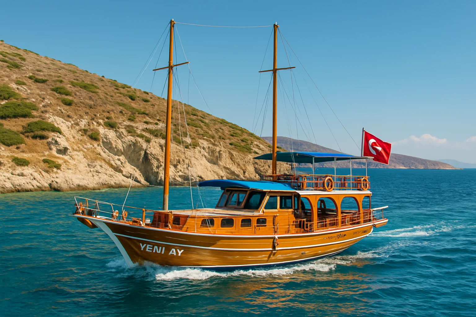 Foça Tekne Turu Yeni Ay