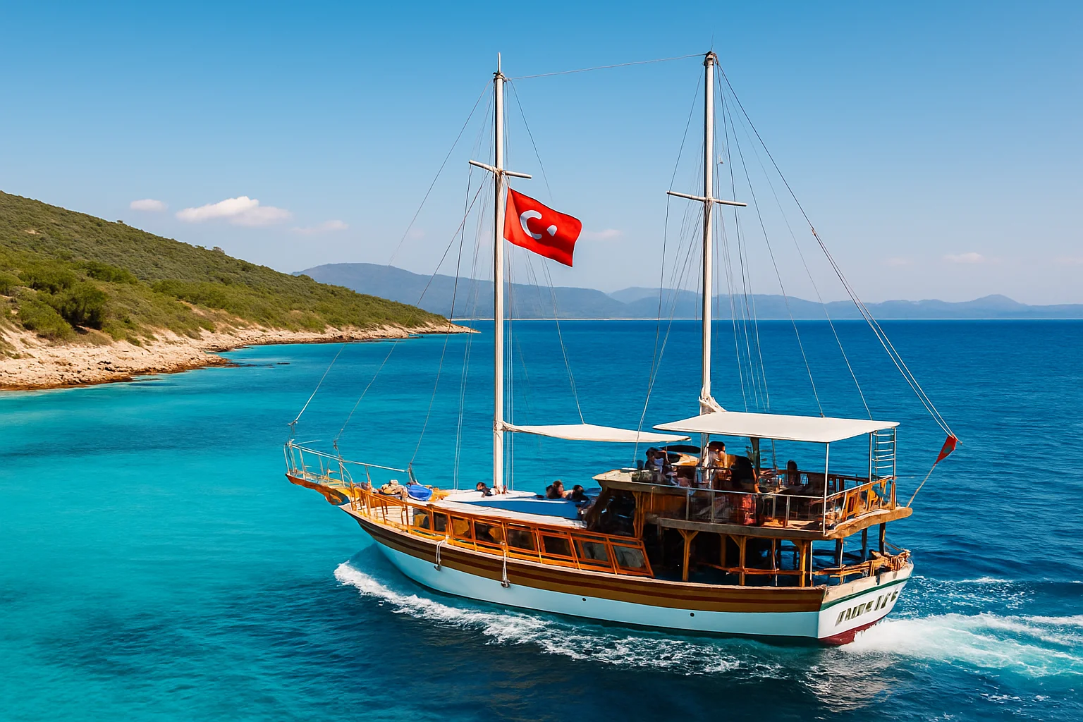 Çeşme ıldır Tolga kaptan Gezi ve Balık avı turu
